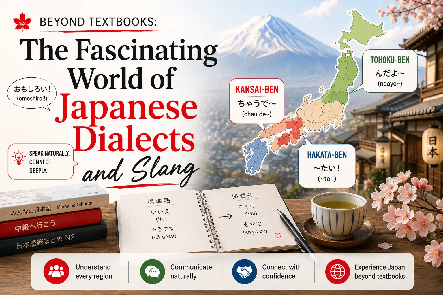 Momiji Academy Blog Article about Japanese Dialects