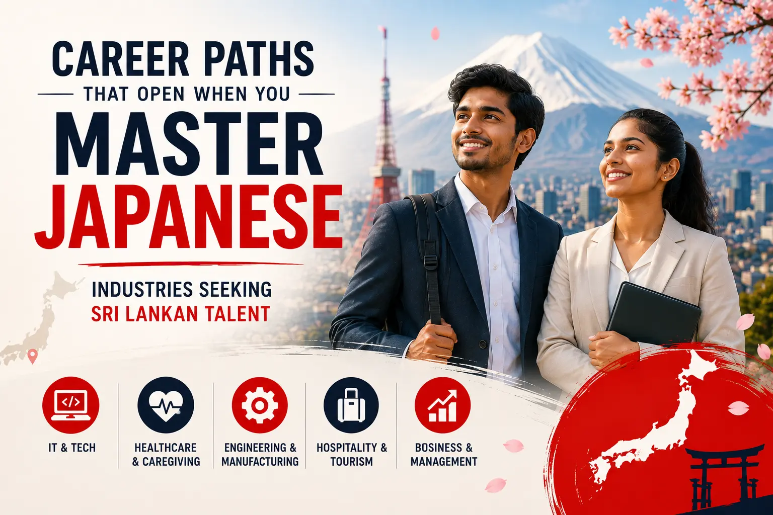 Career Paths that Open When You Master Japanese: Industries Seeking Sri Lankan Talent