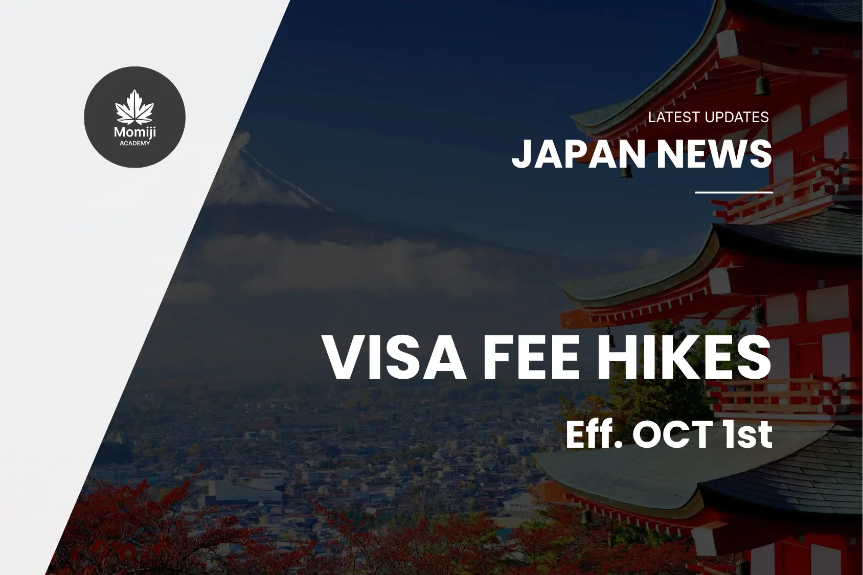 Japan Finalizes Sharp Visa Renewal and Permanent Residency Fee Hikes, Effective October 1